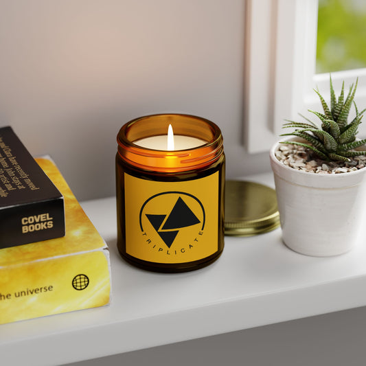 Coconut Apricot Scented Candle, Aromatherapy Gift, Home Decor, Relaxation, Self-Care, Eco-Friendly Candle